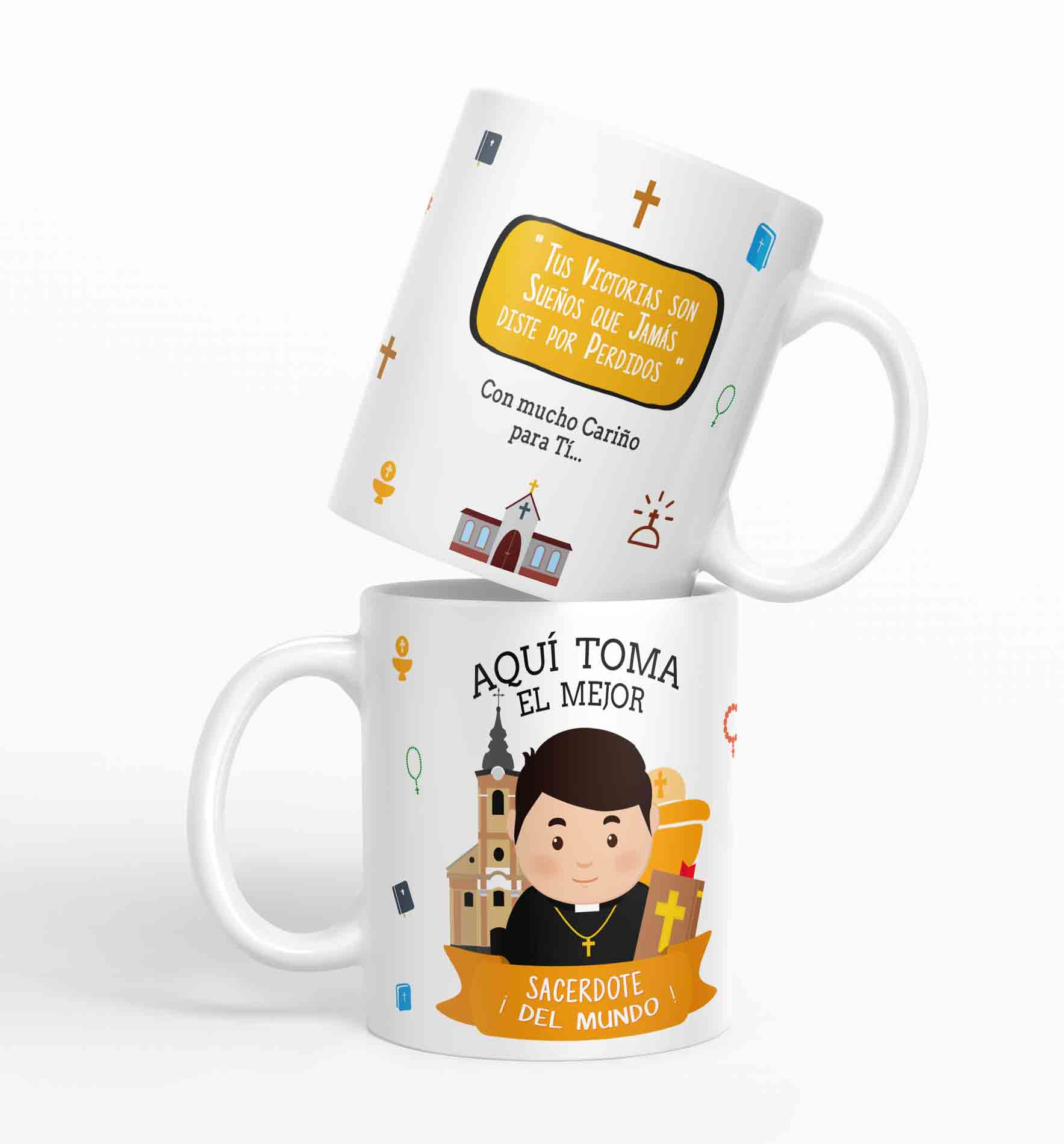 Taza aquí toma el mejor Sacerdote del mundo D69