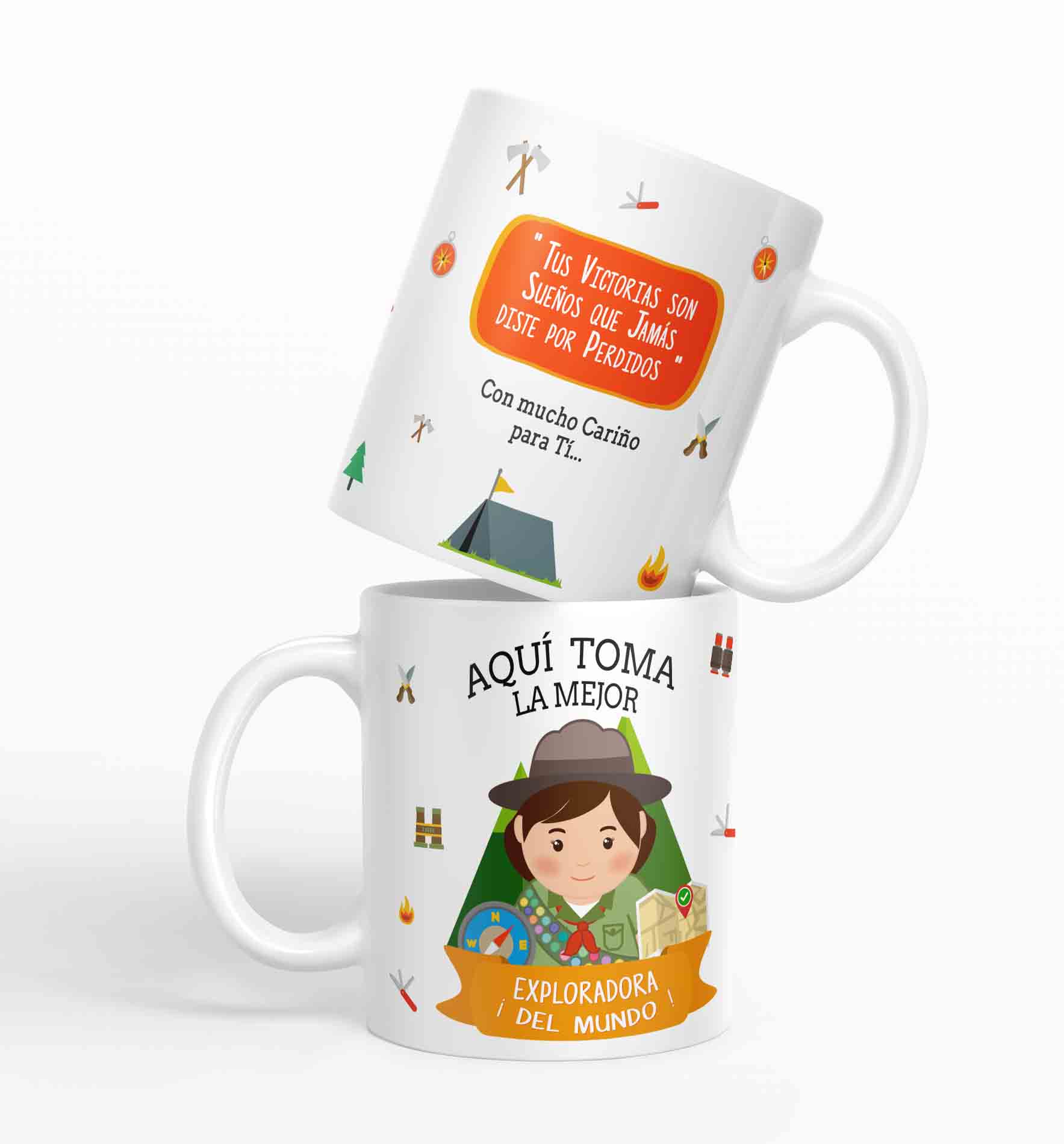 Taza aquí toma la mejor Exploradora del mundo D68