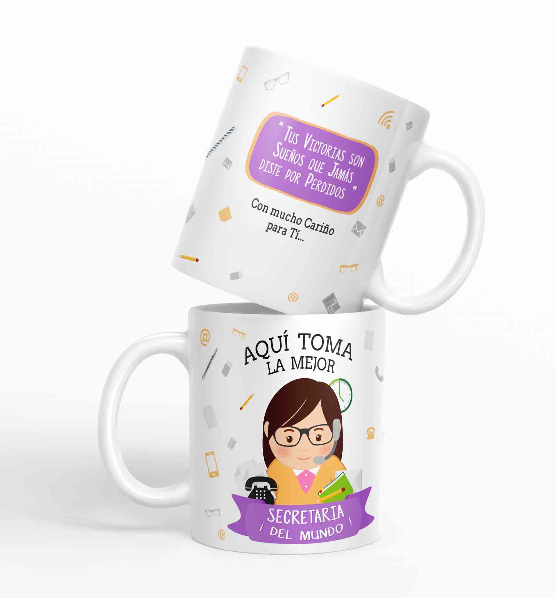 Taza aquí toma la mejor Secretaria del mundo D14