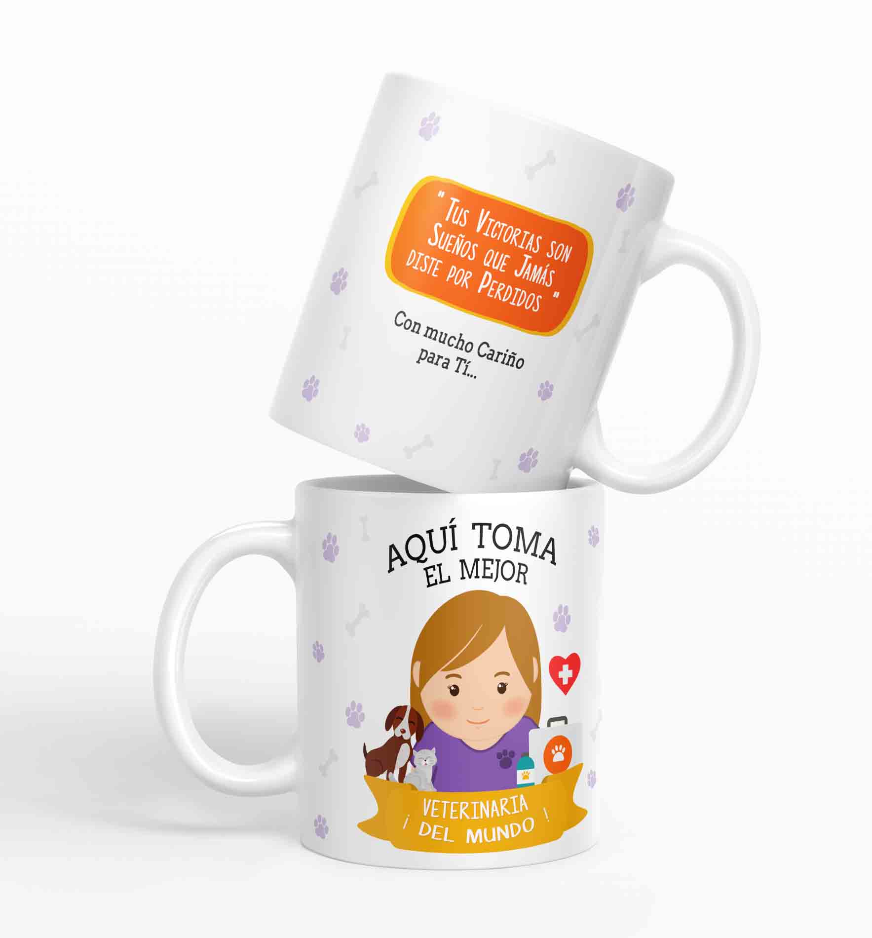 Taza aquí toma la mejor Veterinaria del mundo D45