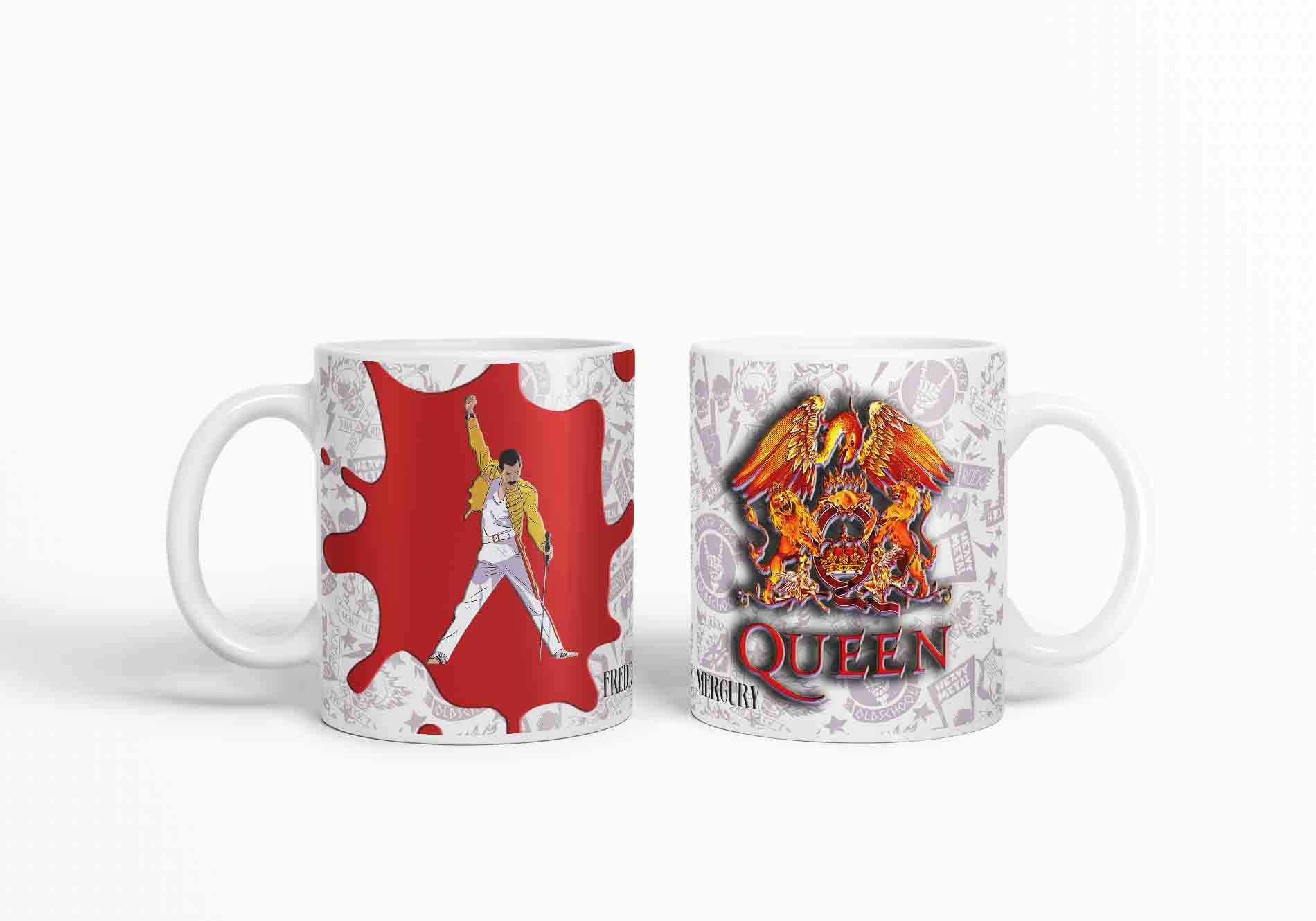 Taza Queen Freddie Mercury D2