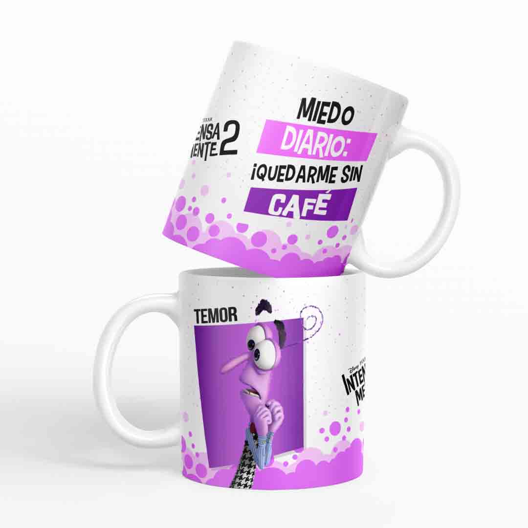 Taza Intensamente Miedo