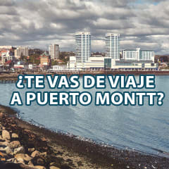 ¿Te vas de viaje a Puerto Montt? Estos son los productos esenciales para mochileros/as en el sur de Chile.