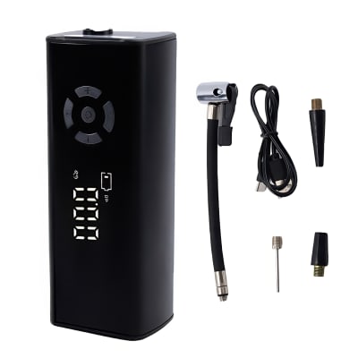 Bomba compresora de aire portátil1