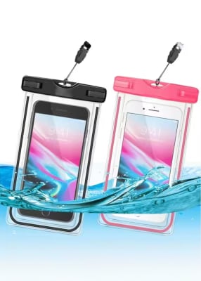 Funda para celular agua1