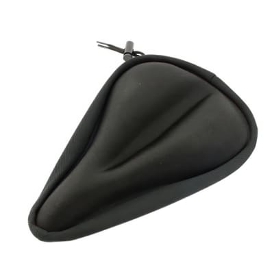 Cubre sillin de bicicleta negro1