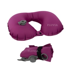 Almohada de viaje inflable