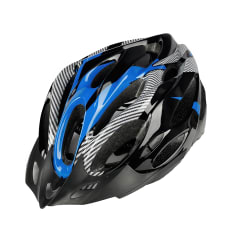 Casco para bicicleta rayas