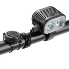 Luz Delantera para Bicicleta con Bocina USB Recargable