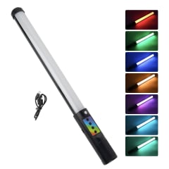 Luz tubo colores RGB 50cm