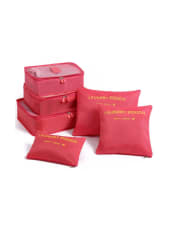 Set Organizador de ropa y maleta de 6 Piezas