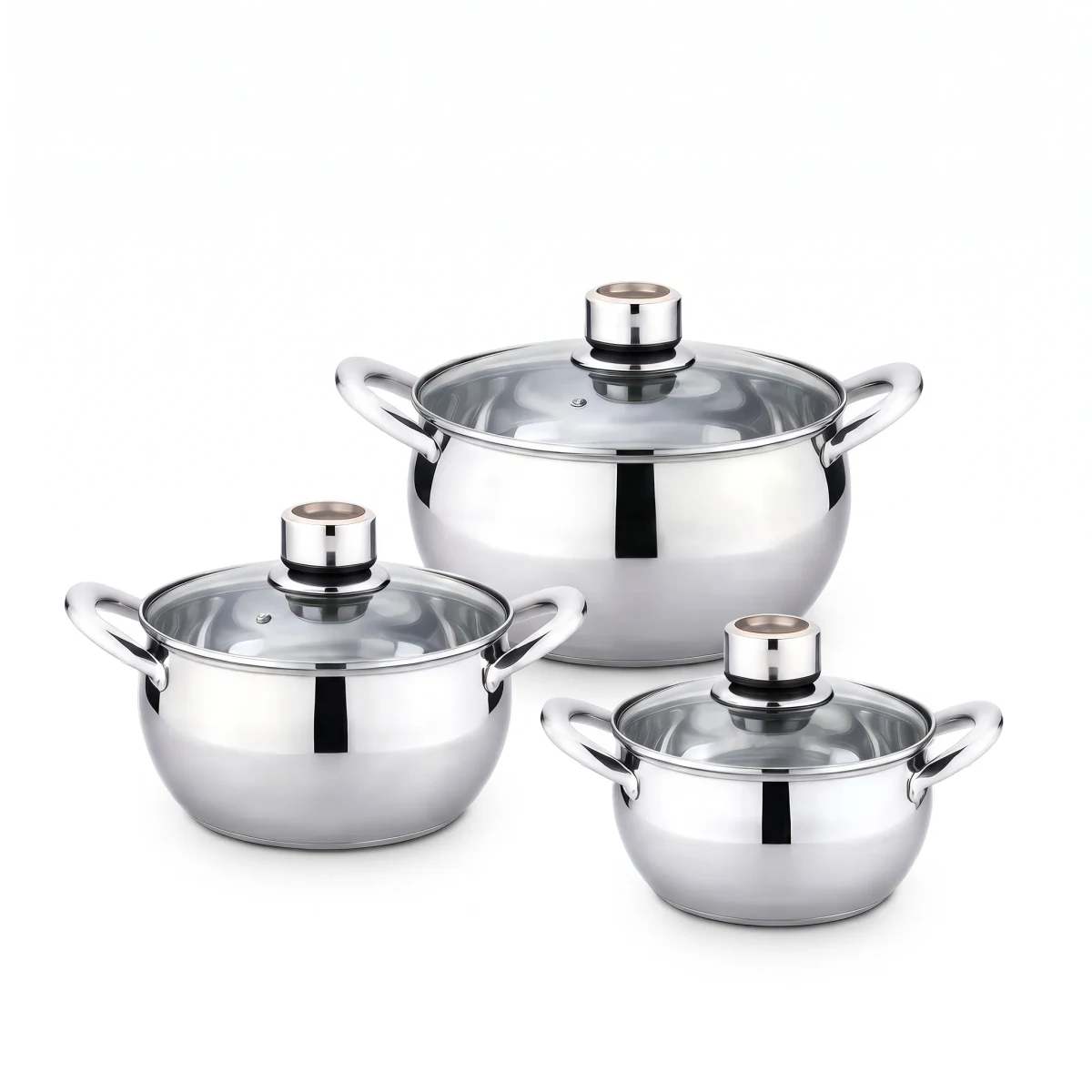 SET INOX ASAS PLATEADAS 6.3L - 3.8L - 2.0L2
