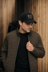 Gorra 100% Humano Negra