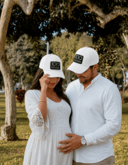 Gorra 100% Humano Blanca