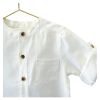 CAMISA MAGNOLIO CRUDO BOTON