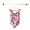 TRAJE DE BAÑO TOILE ROJO