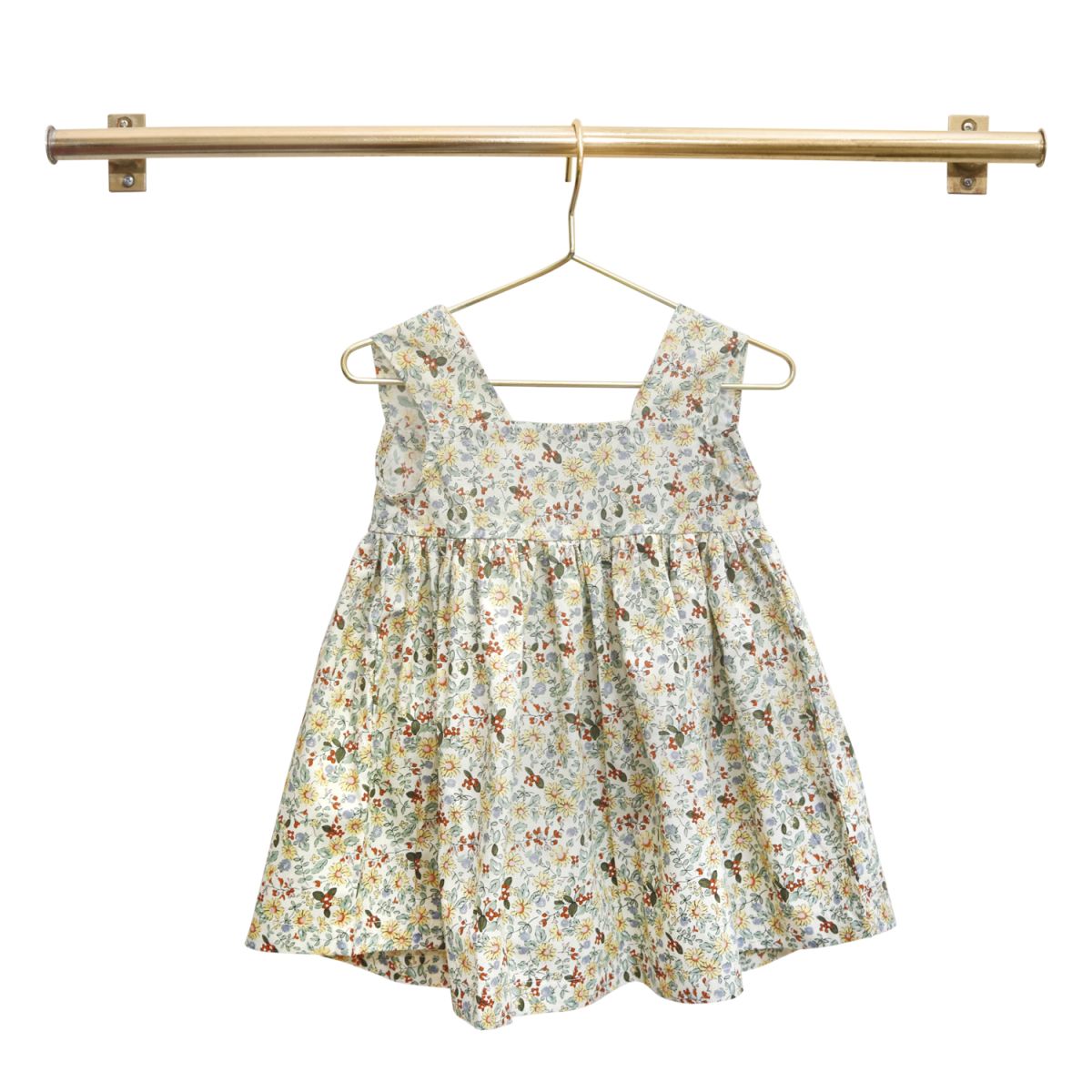 VESTIDO CLOQUE MARGARITAS