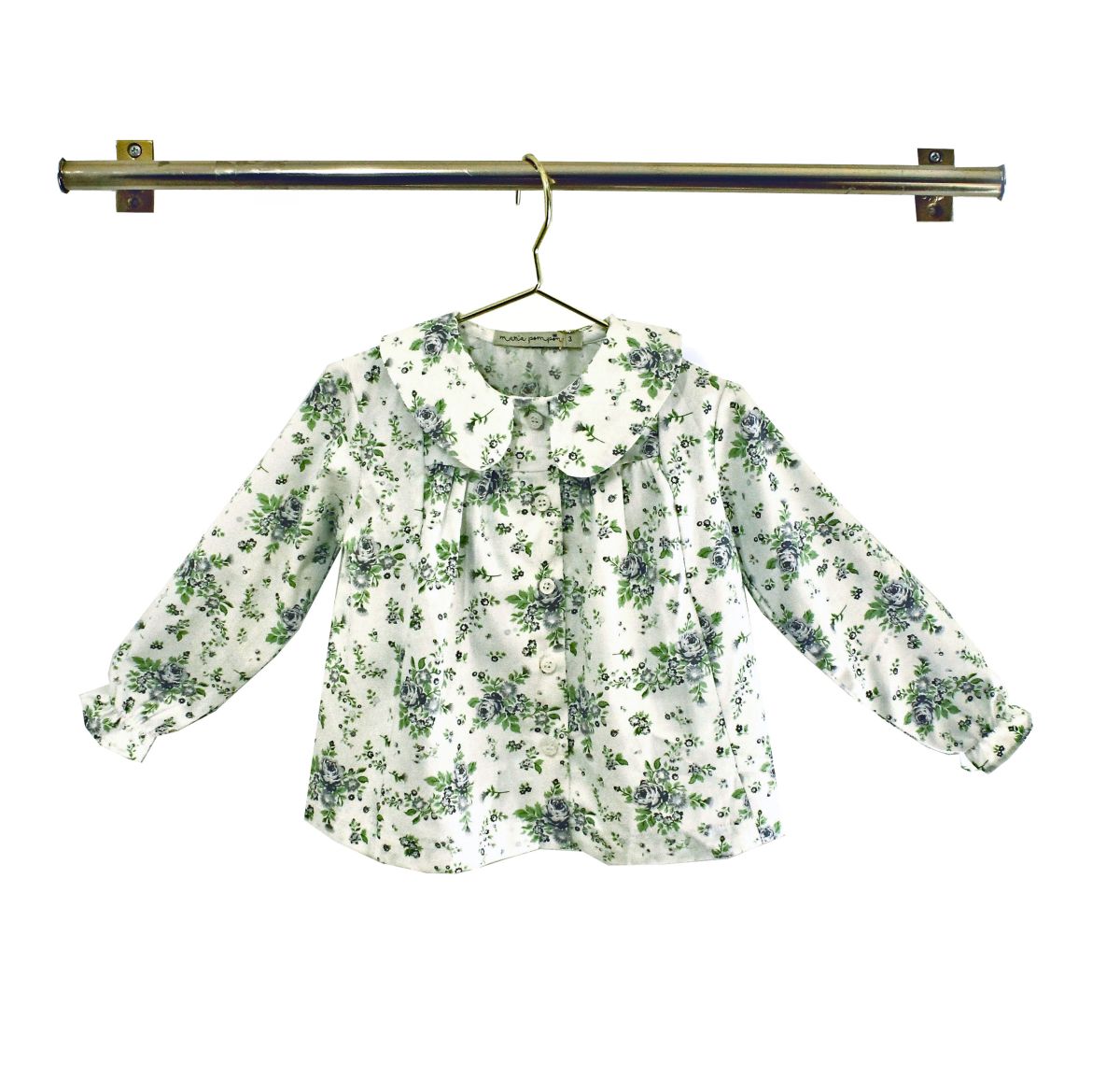 BLUSA EMA FLOR VERDE