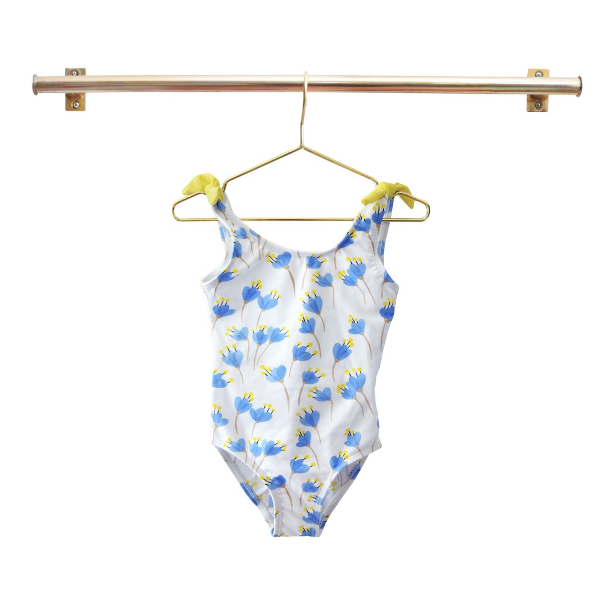 TRAJE DE BAÑO CINTA BLANCO