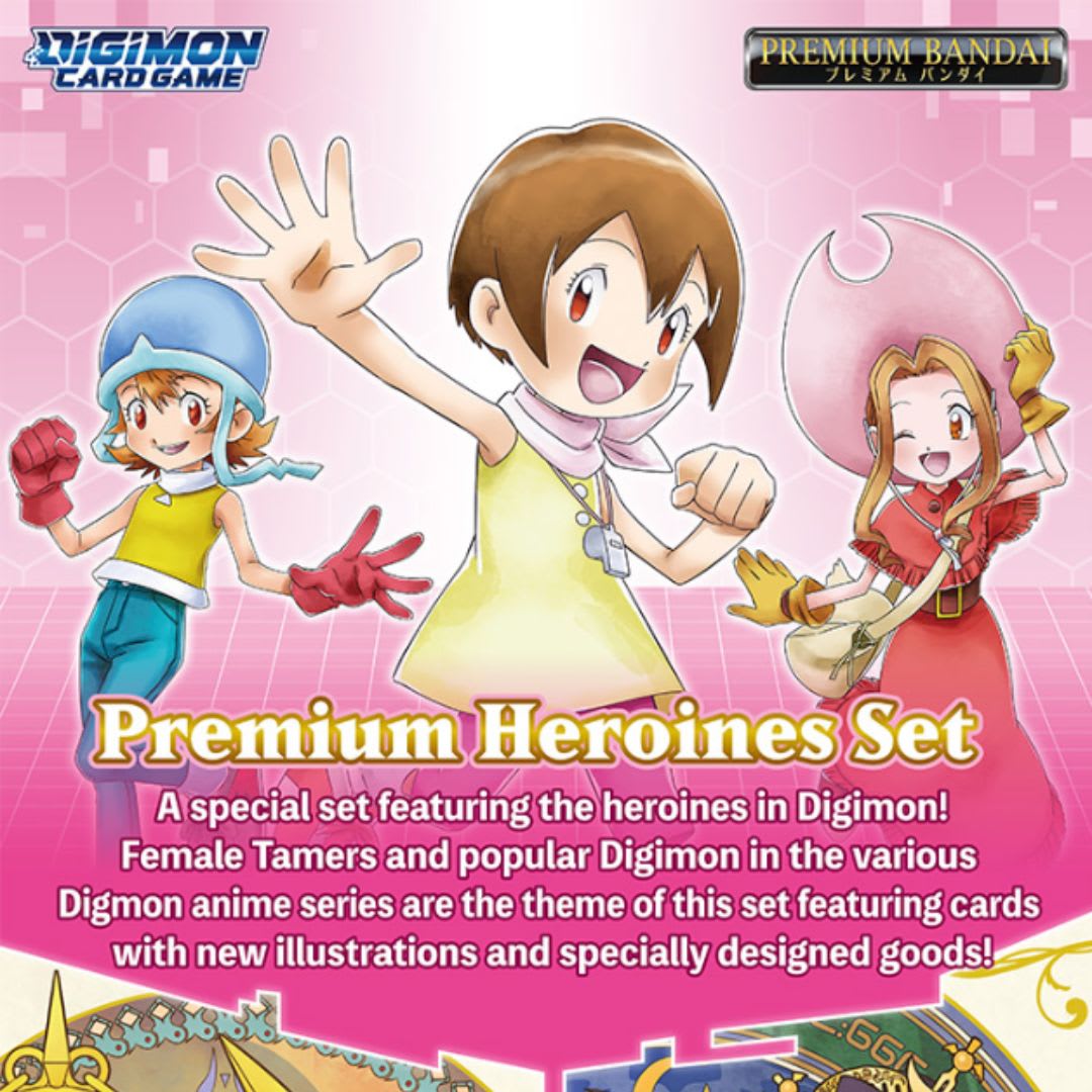 Digimon Card Game: PB18 Premium Heroine Set | Third Impact