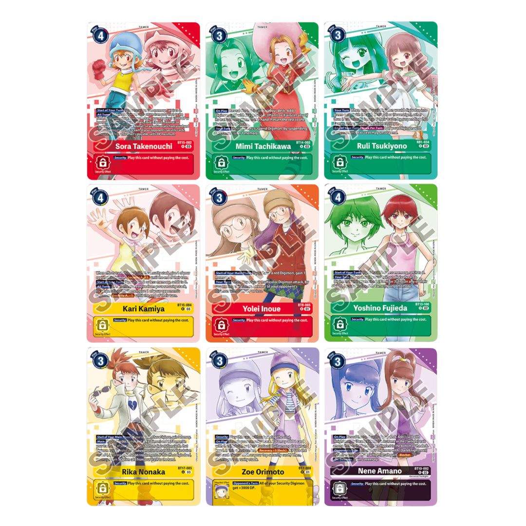 Digimon Card Game: PB18 Premium Heroine Set | Third Impact