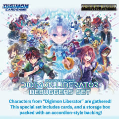 Digimon Card Game: PB22 Digimon Liberator DEBUGGERS Set