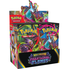 Pokémon: Mega Evolutions – Phantasmal Flames Booster Display ESPAÑOL