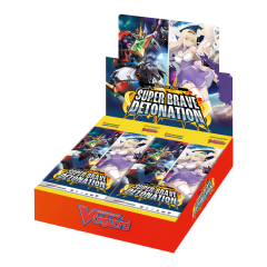 Cardfight Vanguard: VGE-DZ-BT09 Super Brave Detonation Booster Display