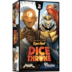 Dice Throne Monje vs Paladín