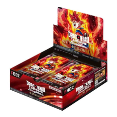 Dragon Ball Aura Bandai Blazing Fb02 Fusion Super World Booster Box