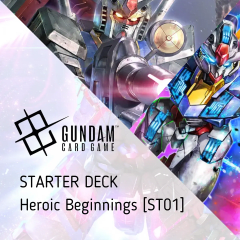 Gundam Card Game: ST01 Starter Deck Heroic Beginnings