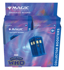 Magic the Gathering: Dr. WHO Collector's Booster Display