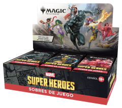 Magic the Gathering: Marvel Super Heroes Caja de Sobres de Juego ESPAÑOL