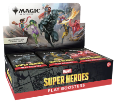 Magic the Gathering: Marvel Super Heroes Play Booster Display INGLÉS
