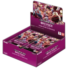 One Piece Card Game: OP11 A Fist of Divine Speed Booster Display