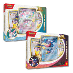 [PREVENTA] Pokémon TCG: 30th Celebration Pokémon ex Box—Sylveon ex & Greninja ex