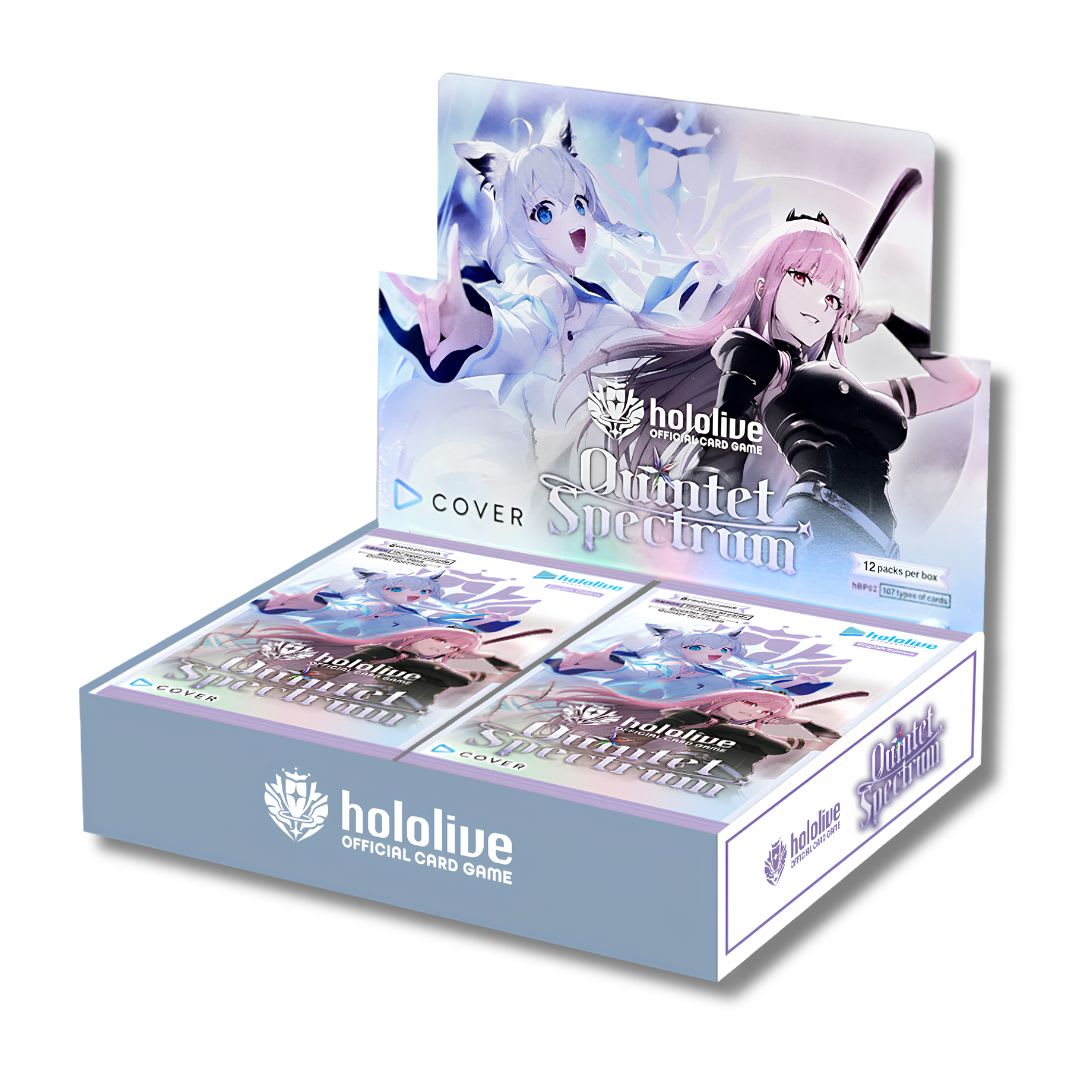 Hololive Card Game: hBP02 Quintet Spectrum Booster Display1