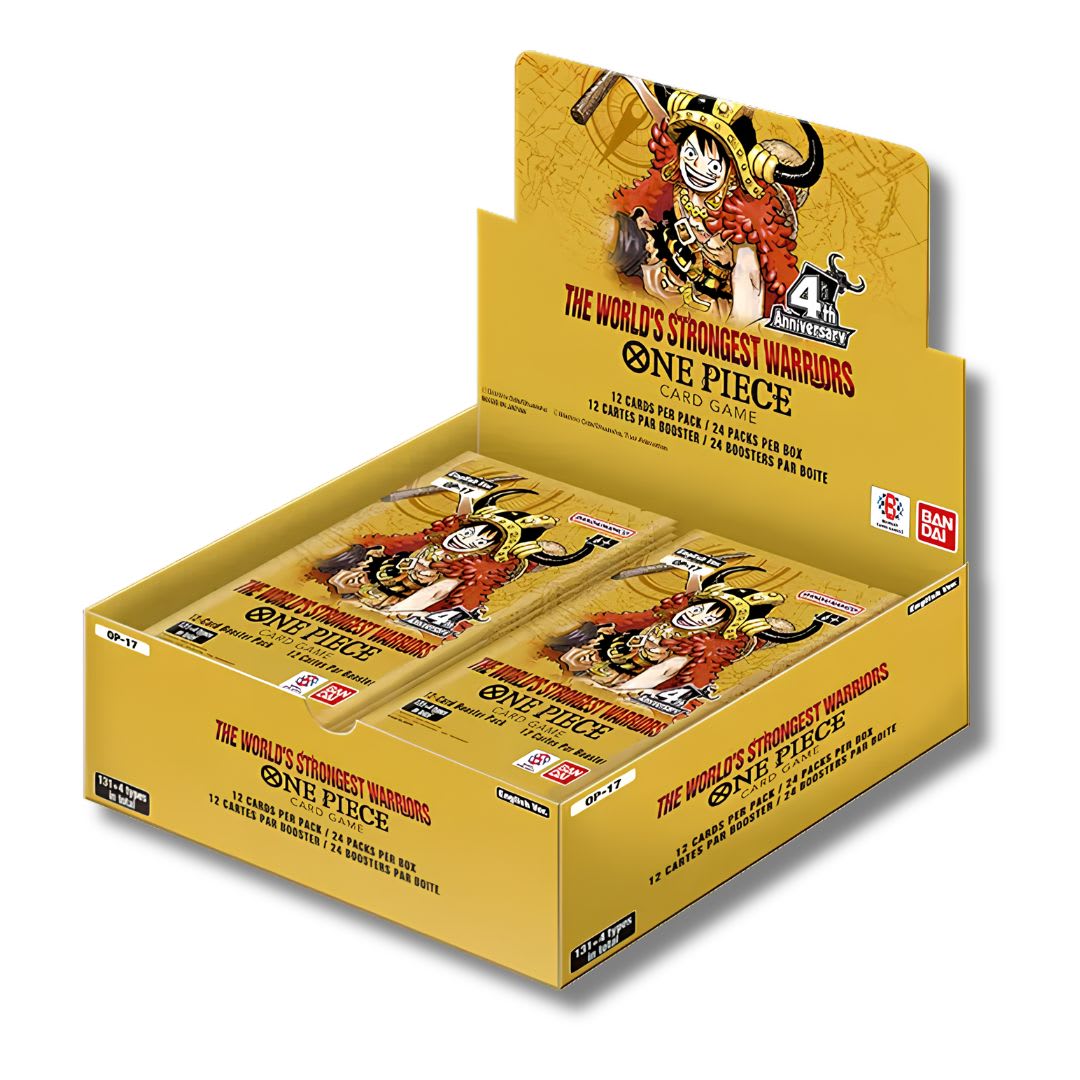 [PREVENTA] One Piece Card Game: OP17 The World's Strongest Warriors Booster Display1