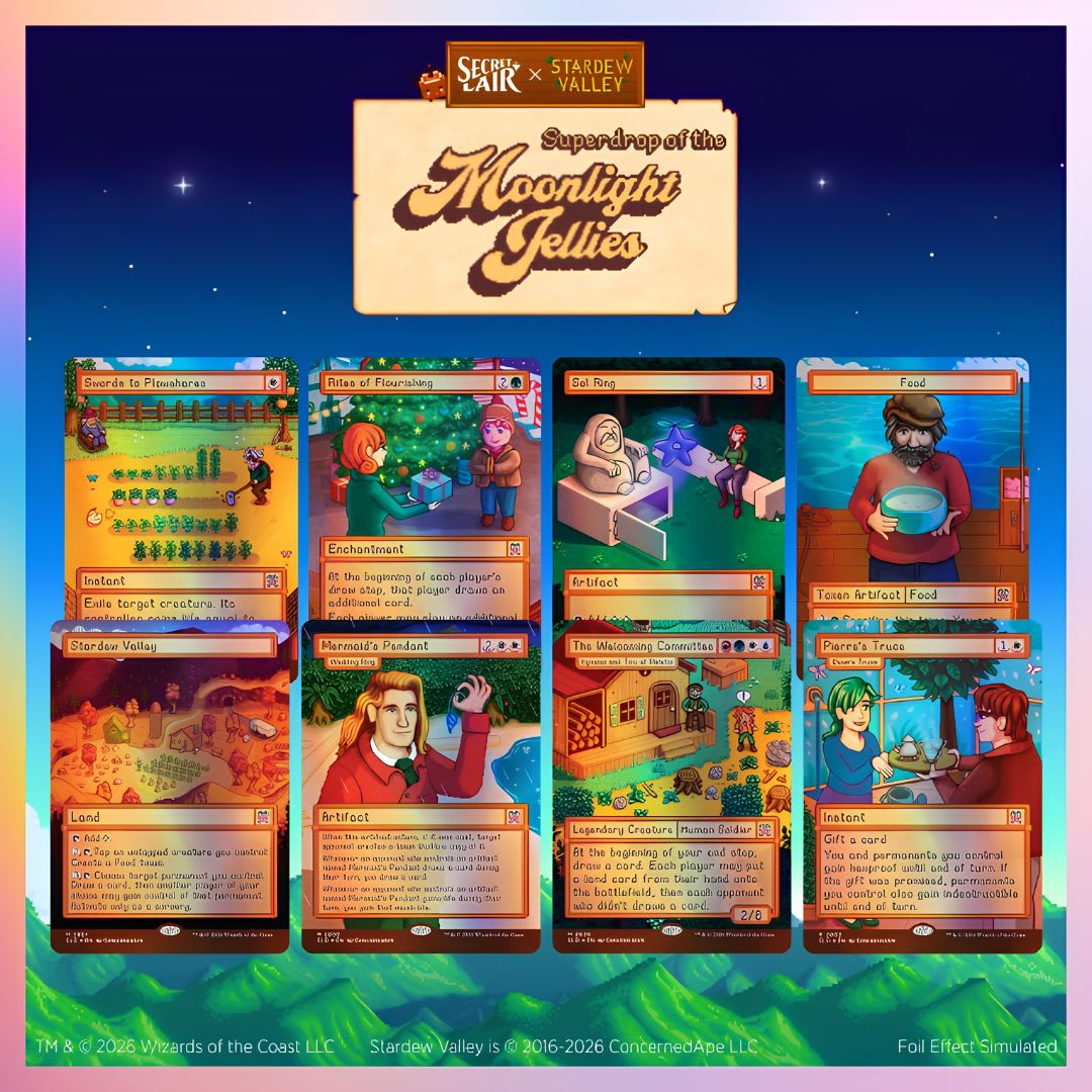 [PREVENTA] Magic the Gathering: Secret Lair - Stardew Valley: Welcome to Stardew Valley10