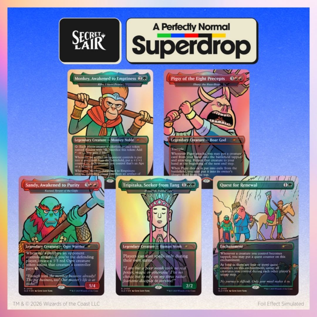 [PREVENTA] Magic The Gathering: Secret Lair - Featuring: Gene Luen Yang1