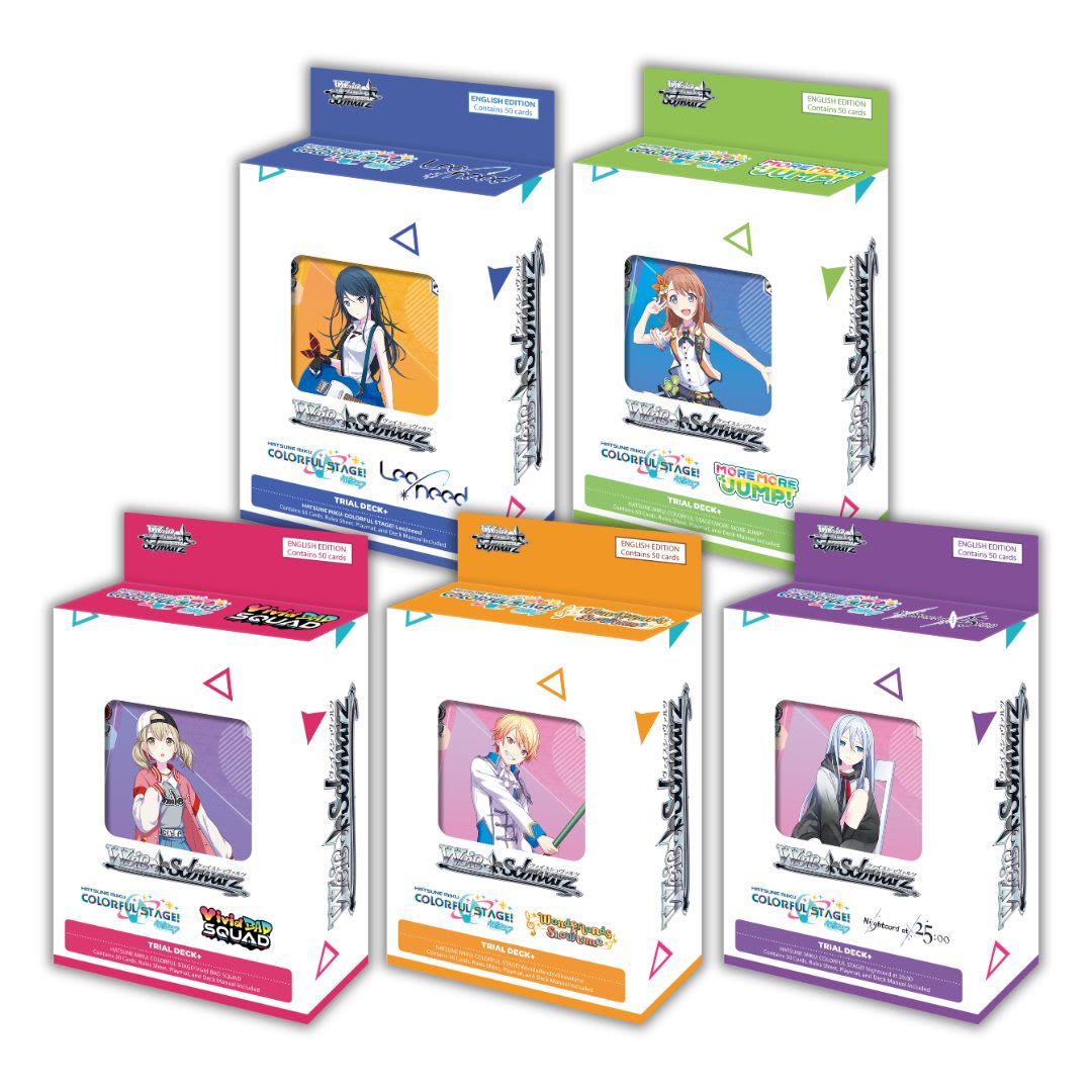 Weiss Schwarz:  Hatsune Miku Colorful Stage! Trial Deck1