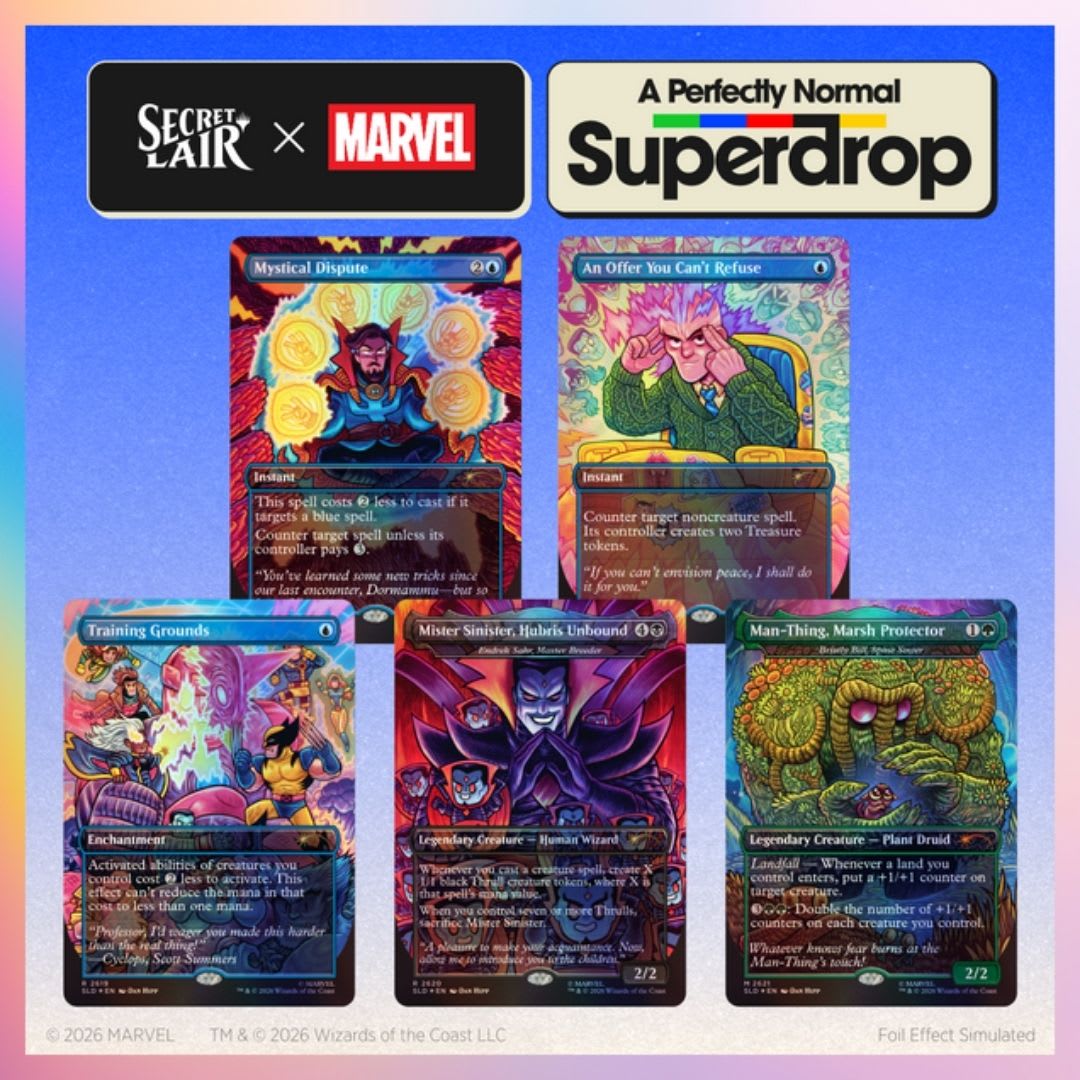 [PREVENTA] Magic The Gathering: Secret Lair x Marvel - Dan Hipp1
