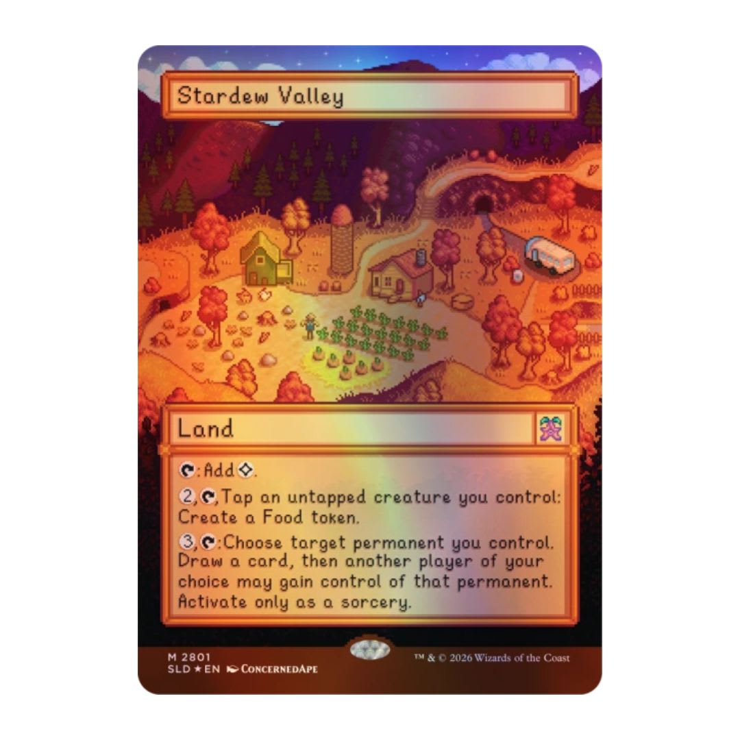 Magic the Gathering: Secret Lair - Stardew Valley: Welcome to Stardew Valley11