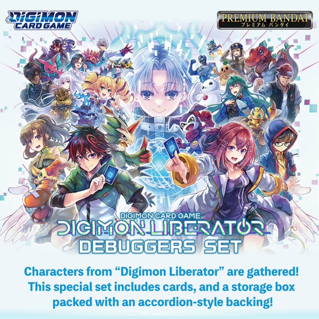Digimon Card Game: PB22 Digimon Liberator DEBUGGERS Set1