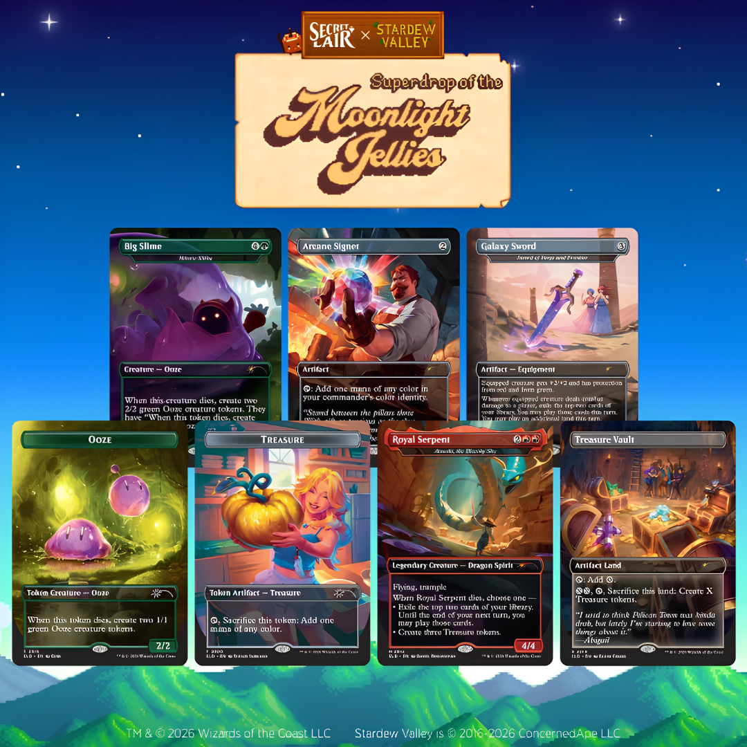 Magic the Gathering: Secret Lair - Stardew Valley: A Flicker in the Deep1