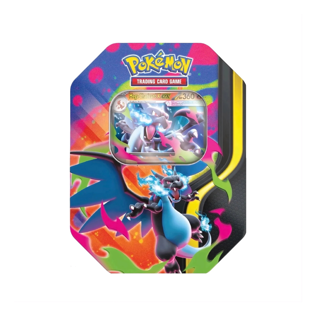 Pokemon TCG: Mega Charizard Tin Case1