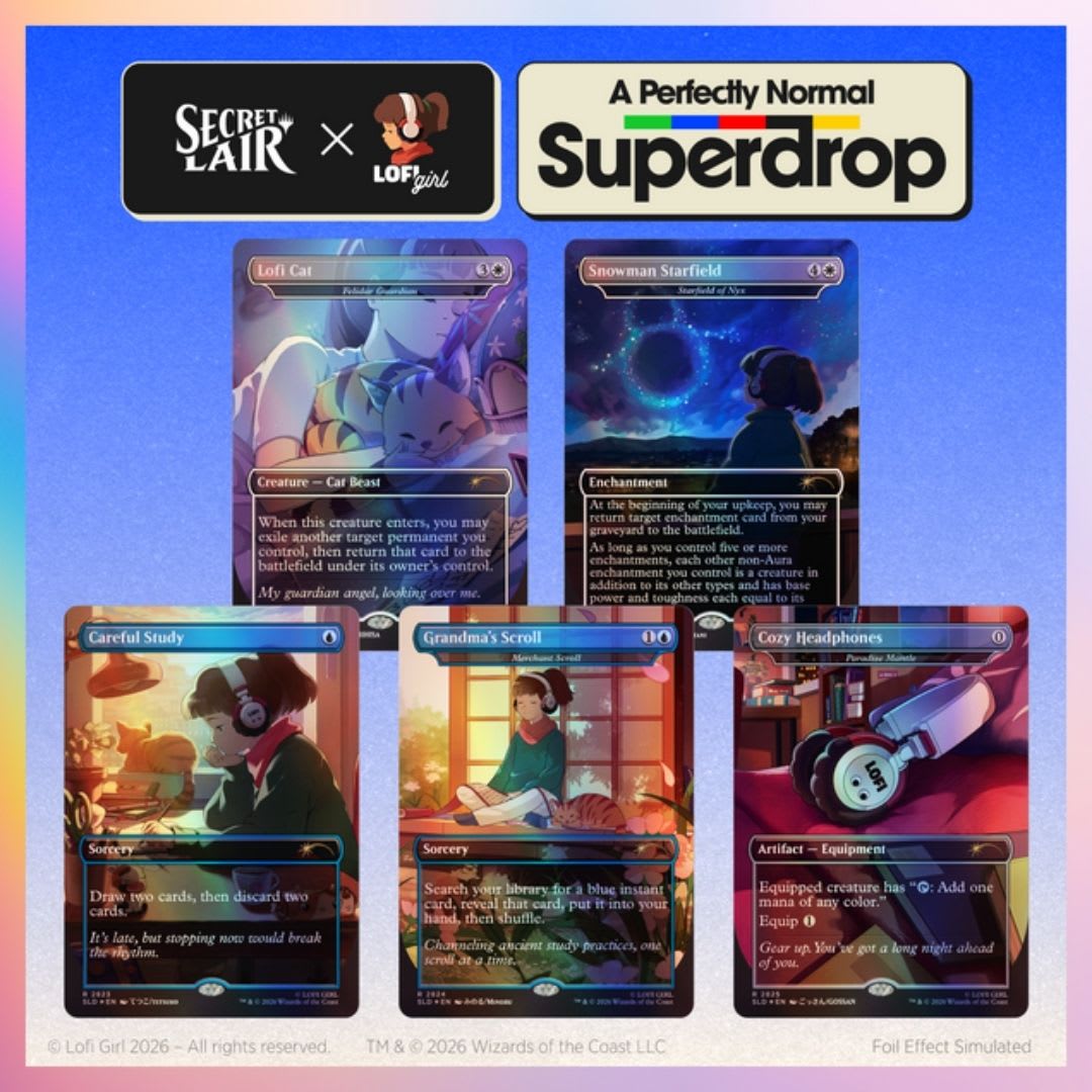 [PREVENTA] Magic The Gathering: Secret Lair  x Lofi Girl - Beats to Cast To1