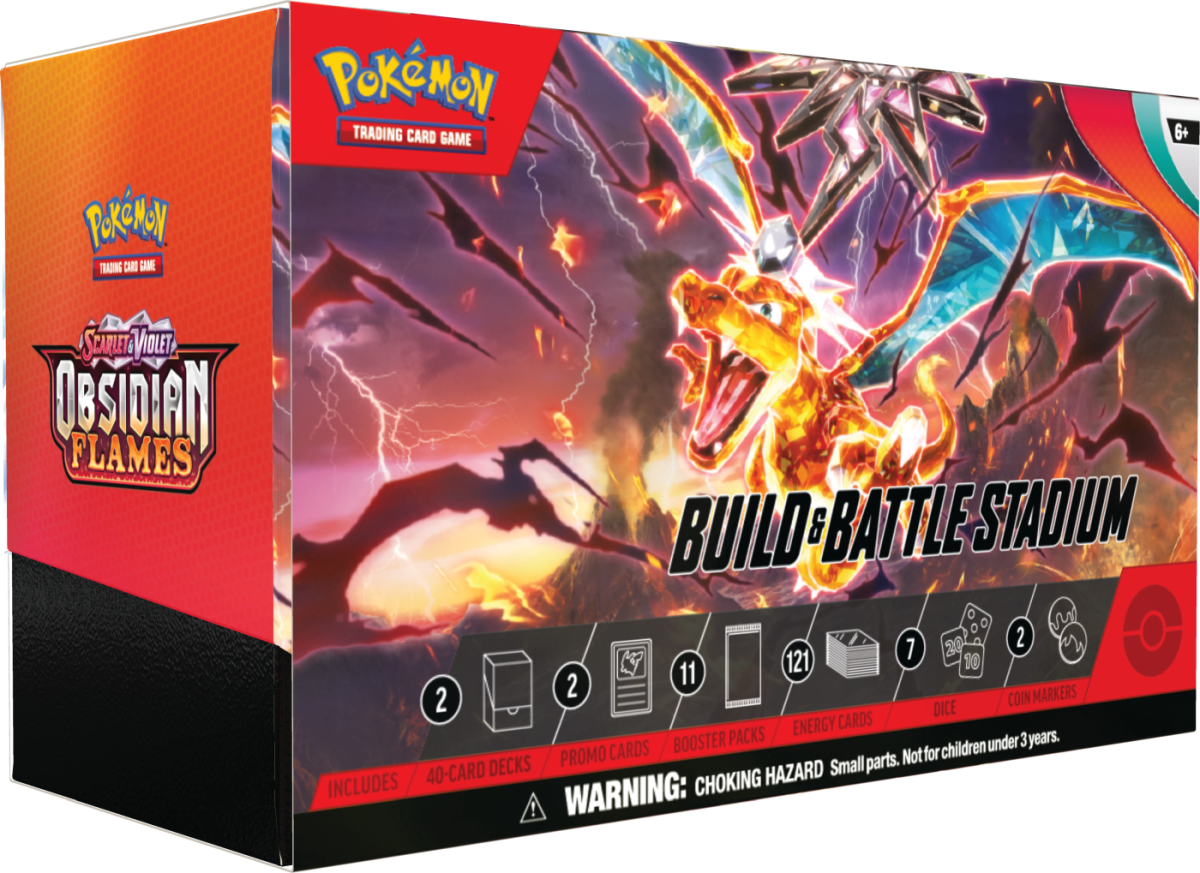 Pokémon: Obsidian Flames Build & Battle Stadium1