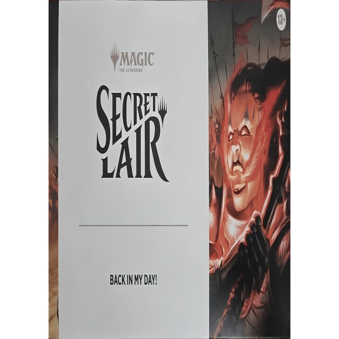 Magic the Gathering: Secret Lair - Back in my Day1