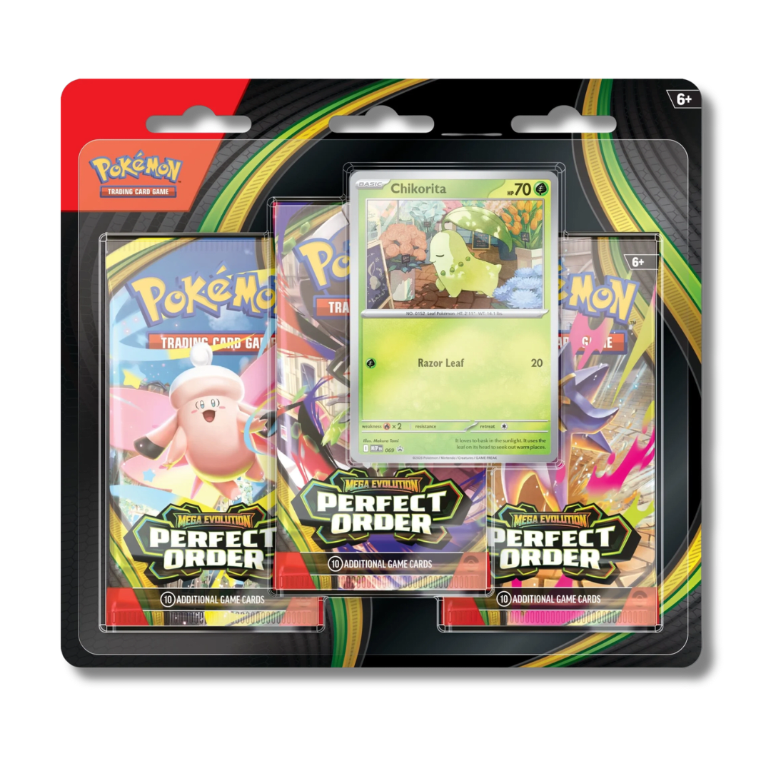 Pokémon: Perfect Order 3-Pack Blister1